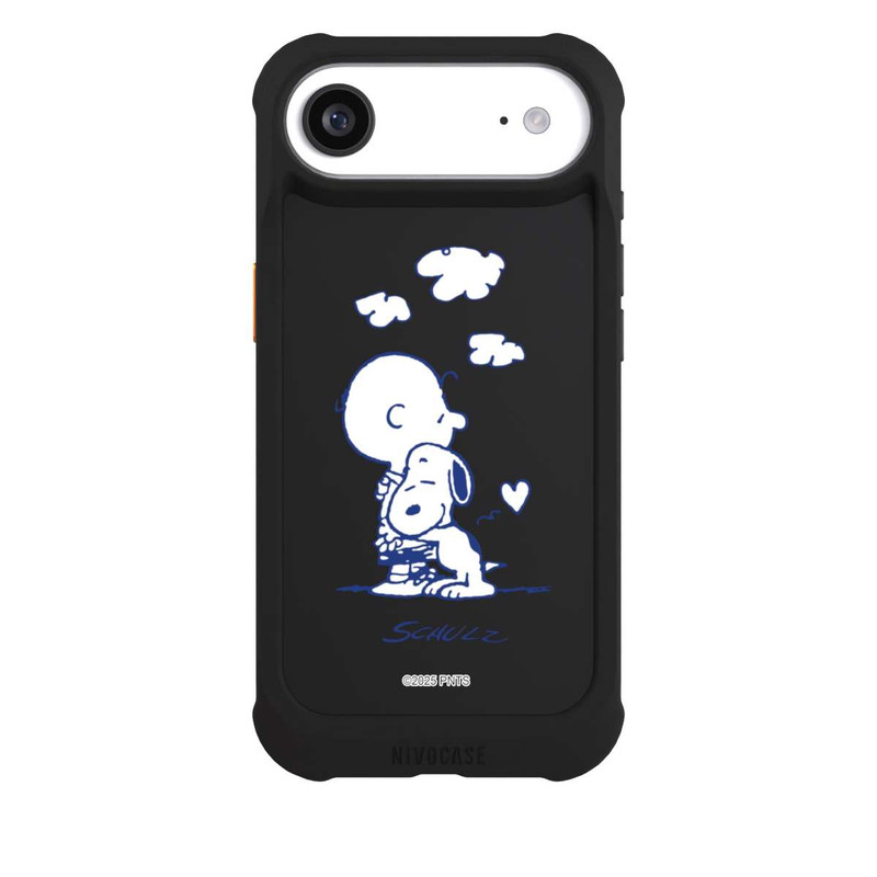 iPhone Air NIVOmax Peanuts Charlie Brown Snoopy Hug Transparent