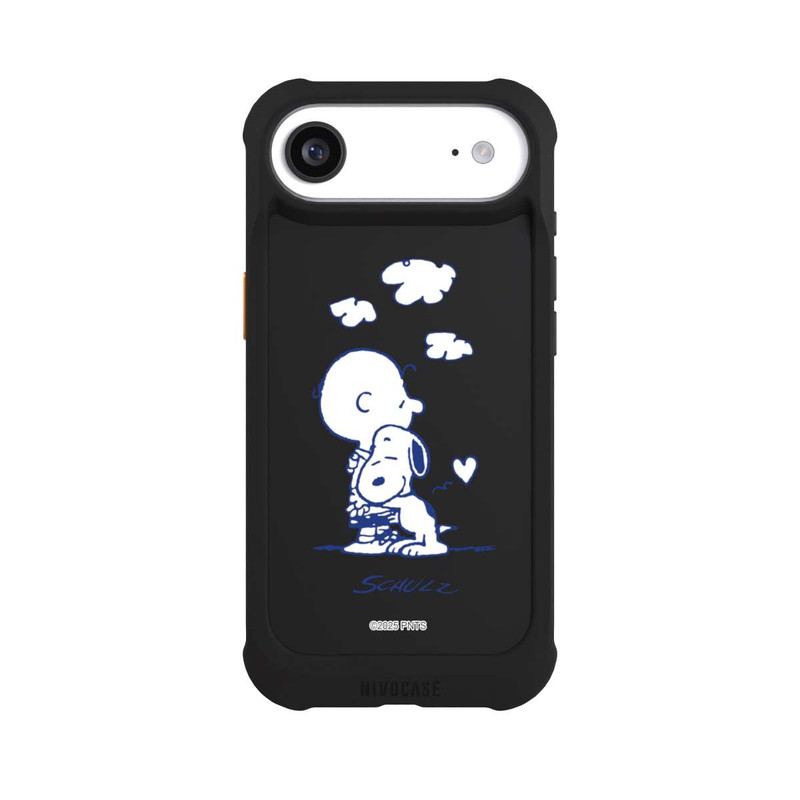 iPhone Air NIVOmax Peanuts Charlie Brown Snoopy Hug Transparent