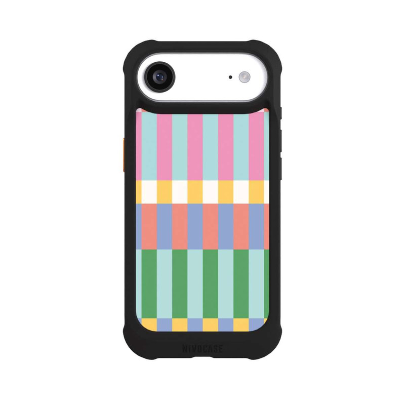 iPhone Air NIVOmax Checked Theme Pastel