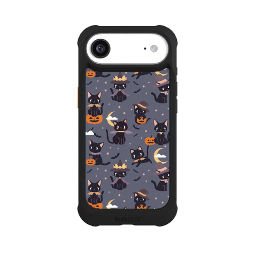 Apple iPhone Air NIVOmax Cute Halloween Witch Cats and Pumpkins