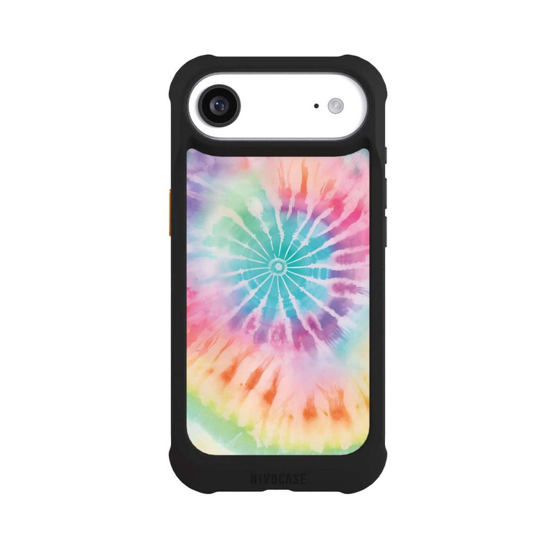 iPhone Air NIVOmax Rainbow Color Tie Dye 