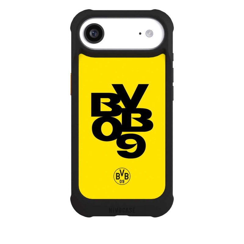 iPhone Air NIVOmax BVB09 Schwarz Gelb