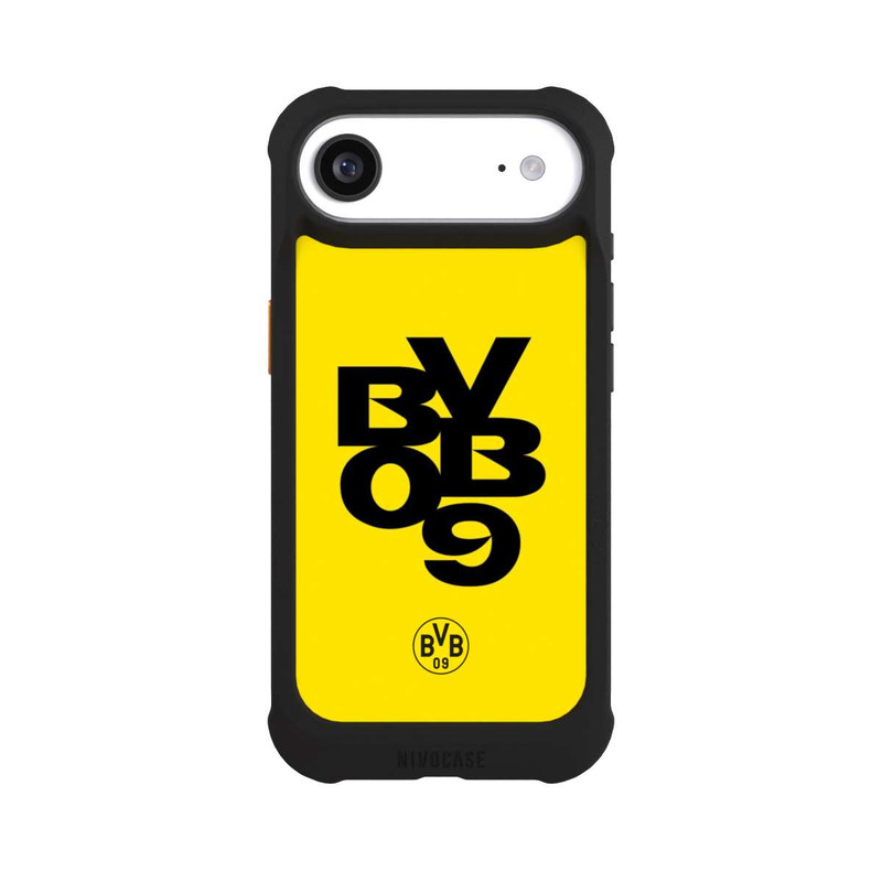 iPhone Air NIVOmax BVB09 Schwarz Gelb