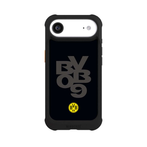 Apple iPhone Air NIVOmax BVB09 Grau Schwarz