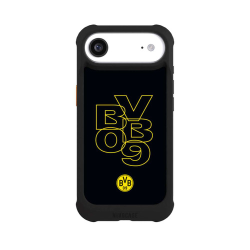 Apple iPhone Air NIVOmax BVB09 Gelb Schwarz