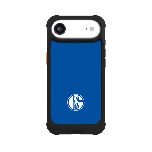 Apple iPhone Air NIVOmax FC Schalke 04 Logo Blau