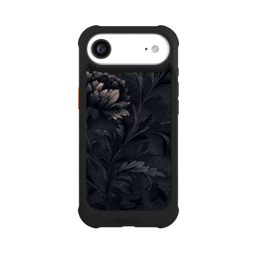 Apple iPhone Air NIVOmax Dunkles Blumenmuster Vintage