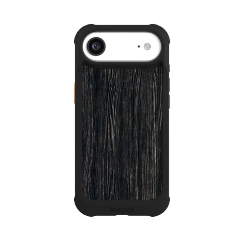 Apple iPhone Air NIVOmax Dunkle Holzstruktur