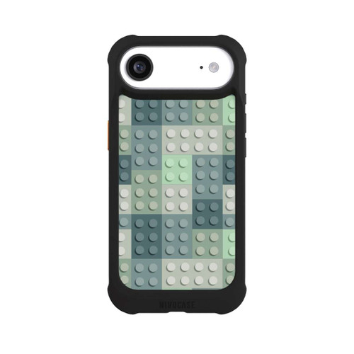 Apple iPhone Air NIVOmax Grünes Blockmuster