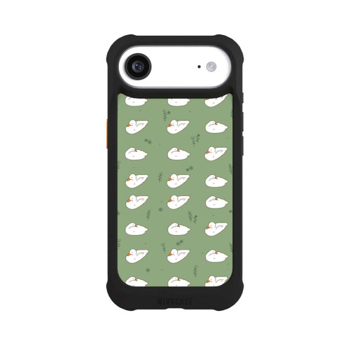 Apple iPhone Air NIVOmax Cartoon Duck Pattern Green