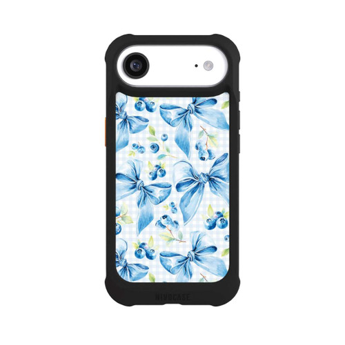 Apple iPhone Air NIVOmax Blaue Schleifen und Blaubeeren mit KI