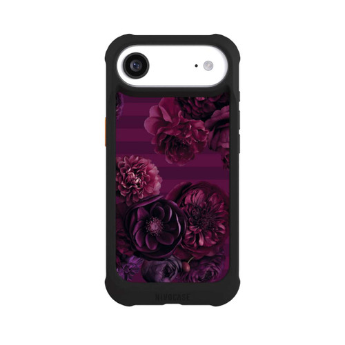 Apple iPhone Air NIVOmax Majestic Baroque Blossom Dream Burgundy Pink with AI