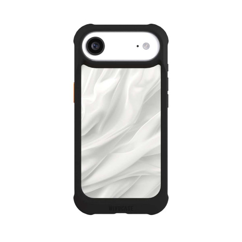 Apple iPhone Air NIVOmax White Satin Smooth Texture With AI