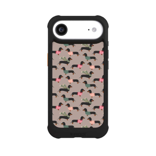 Apple iPhone Air NIVOmax Dackel Muster Winter
