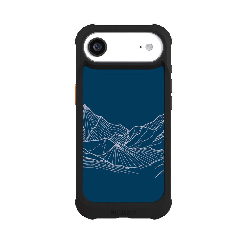 iPhone Air NIVOmax Konturlinien des Blue Mountain