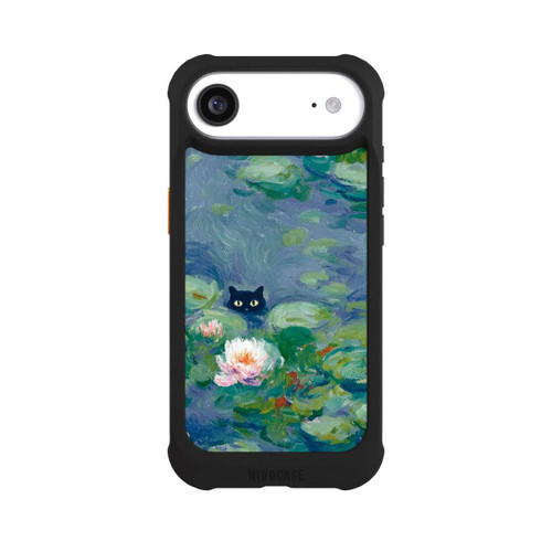 Apple iPhone Air NIVOmax Katze im Teich Gemälde