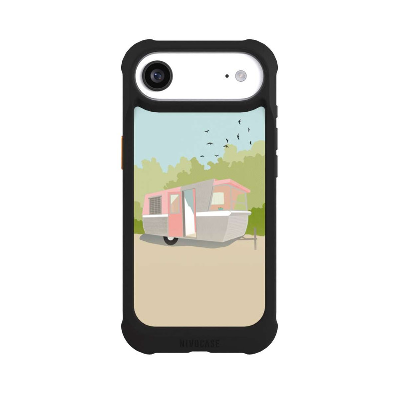 iPhone Air NIVOmax Retro Glamping by Roberta Murray