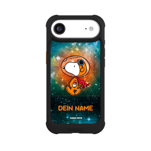 Apple iPhone Air NIVOmax Snoopy Weltraumreisender Personalisierbar