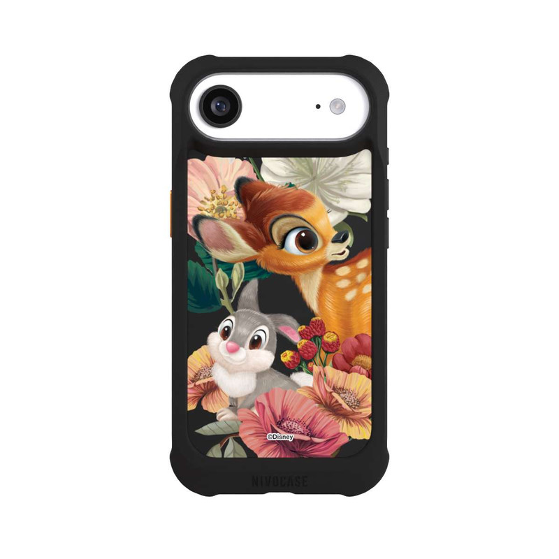 iPhone Air NIVOmax Bambi und Klopfer Blumen Transparent