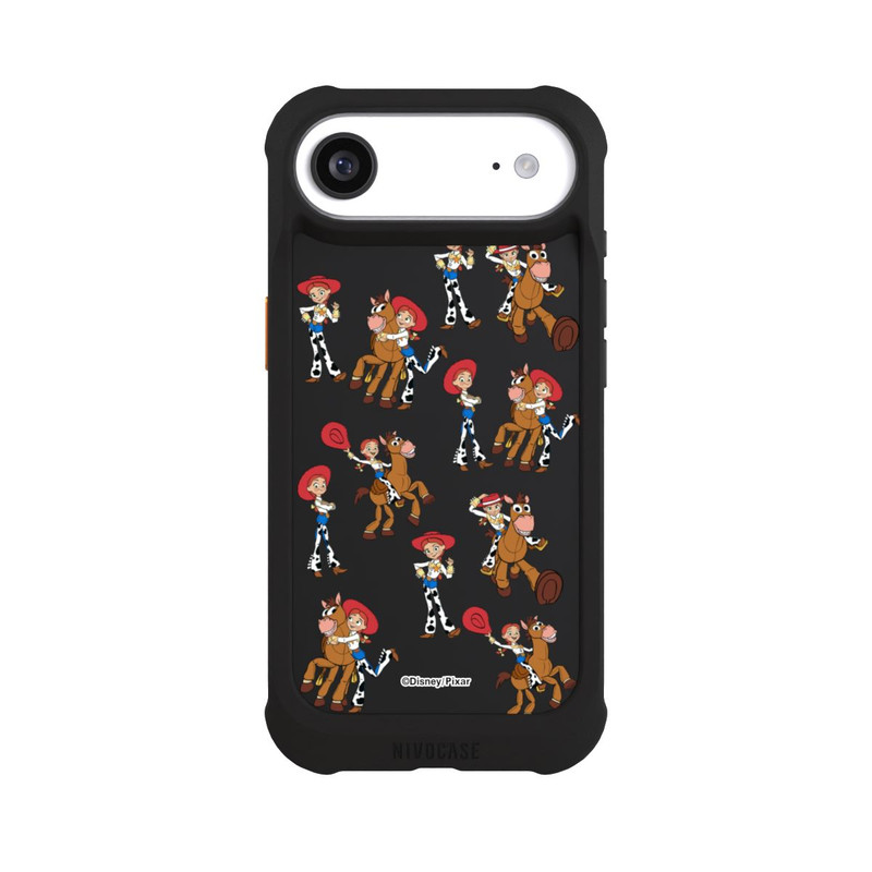 iPhone Air NIVOmax Toy Story 5 Jessie Cowboy Pattern Transparent