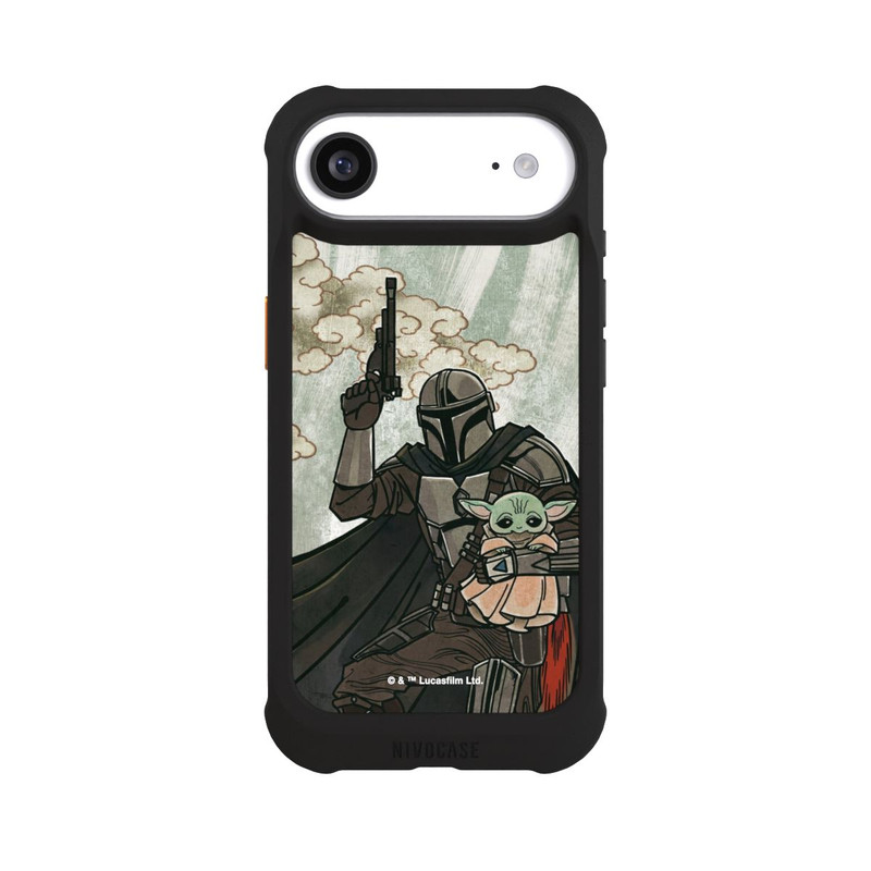 iPhone Air NIVOmax Mandalorian und Child japanisch