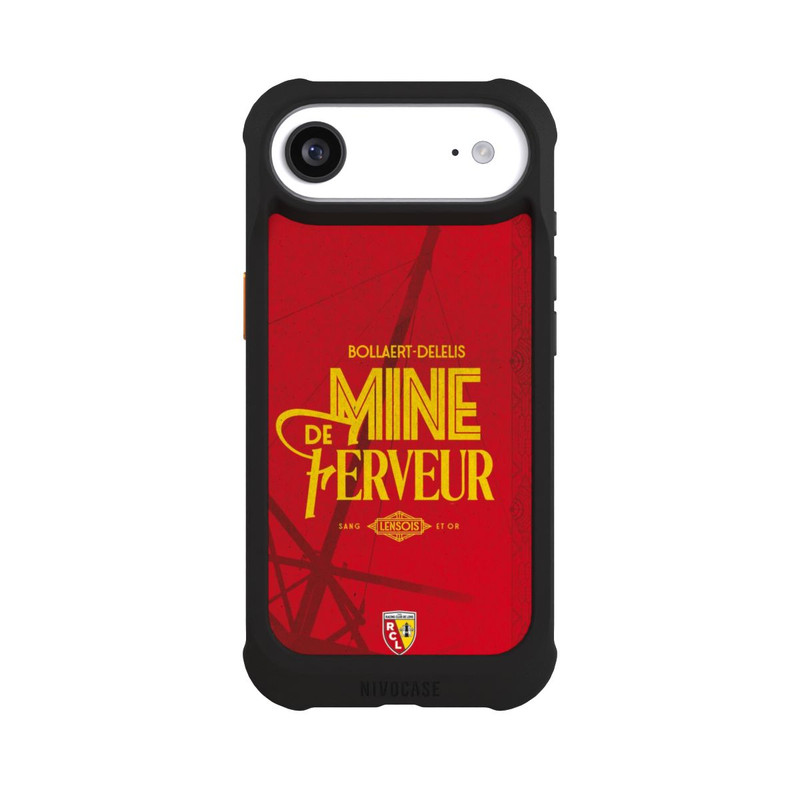 iPhone Air NIVOmax RC Lens Mine de Ferveur rouge V2