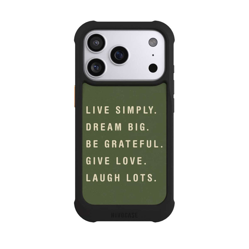 iPhone 17 Pro NIVOmax Live Simply