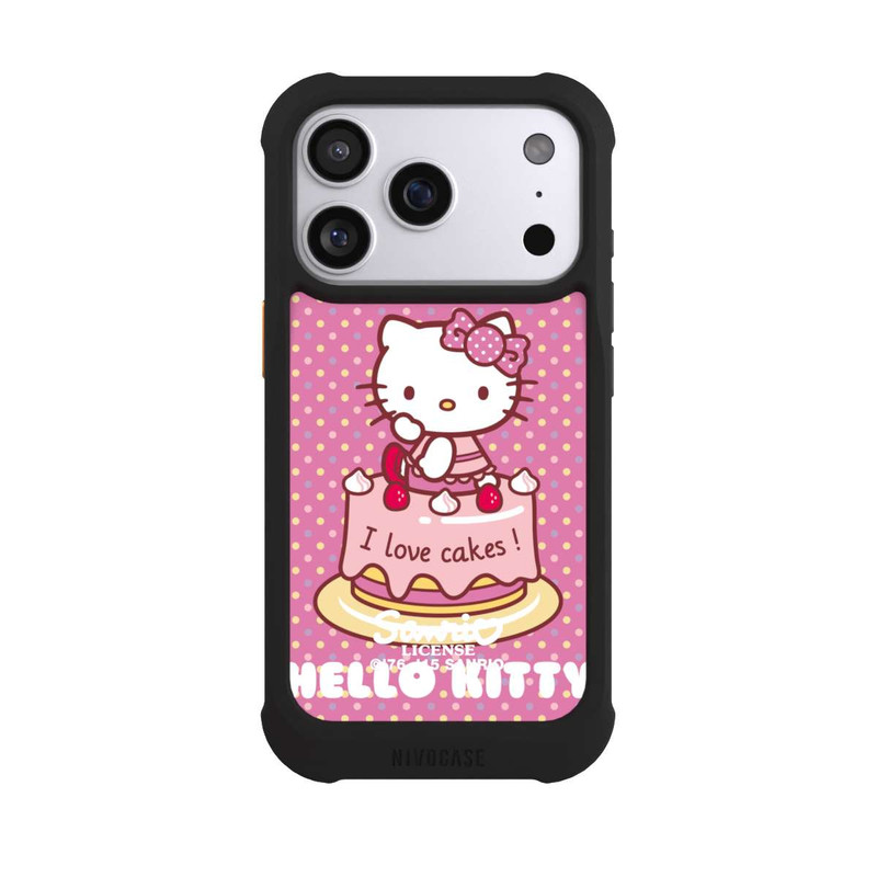 iPhone 17 Pro NIVOmax Hello Kitty - I Love Cakes