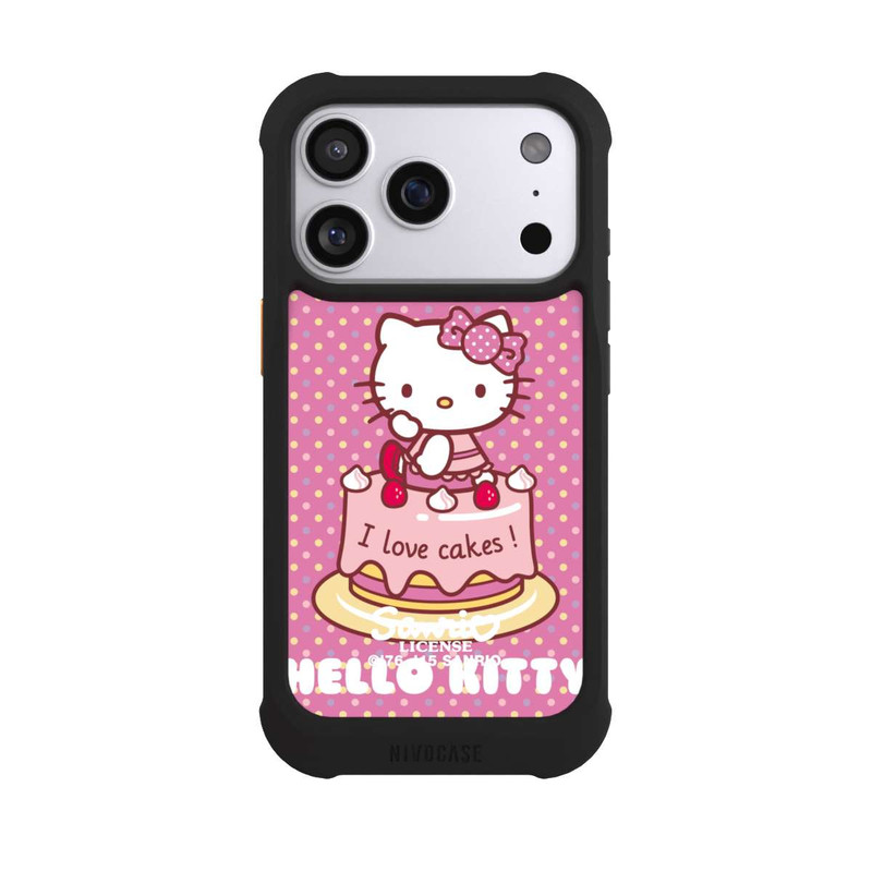 iPhone 17 Pro NIVOmax Hello Kitty - I Love Cakes