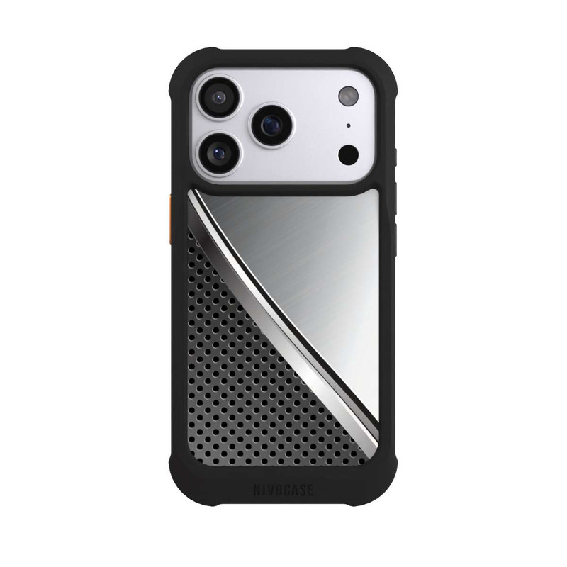 iPhone 17 Pro NIVOmax Surface Métallique en Duo