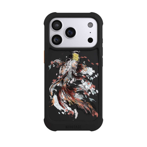 Apple iPhone 17 Pro NIVOmax Koi (Watercolor) transparent