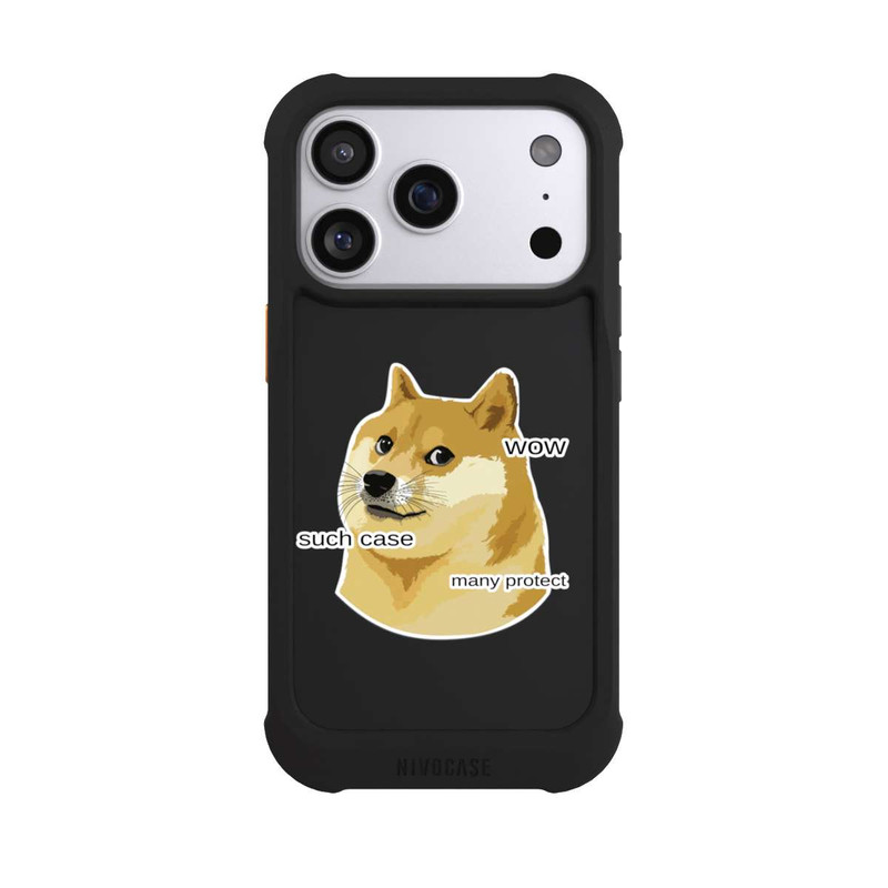 iPhone 17 Pro NIVOmax Doge transparent