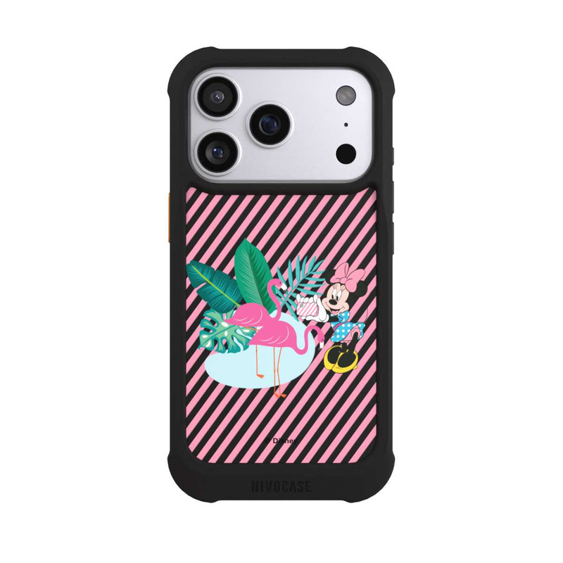iPhone 17 Pro NIVOmax Minnie Flamingo Transparent