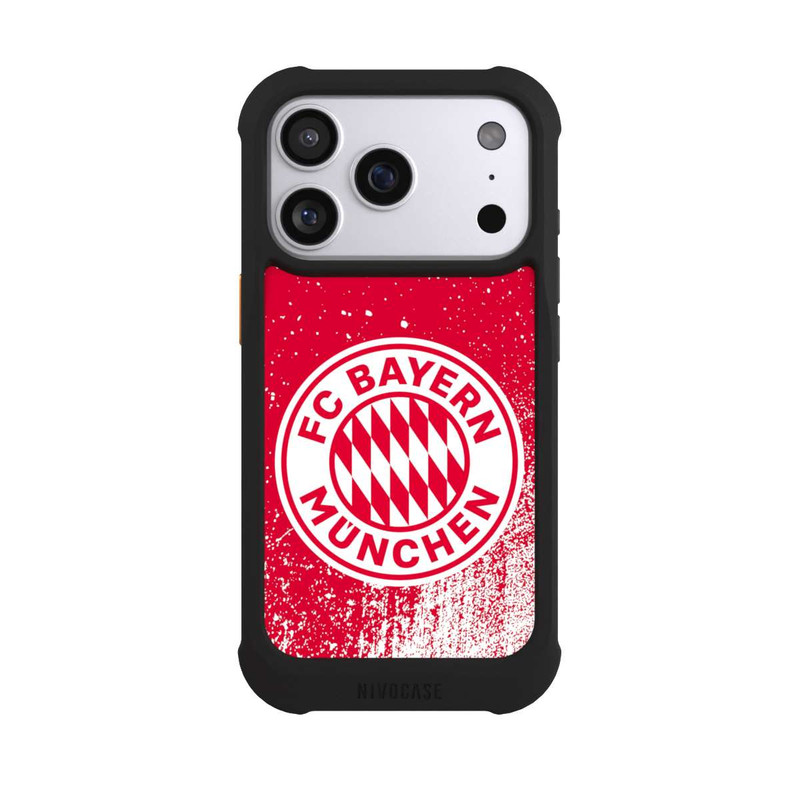 iPhone 17 Pro NIVOmax Splatter Rot - FCB