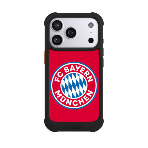 Apple iPhone 17 Pro NIVOmax FCB Logo auf Rot