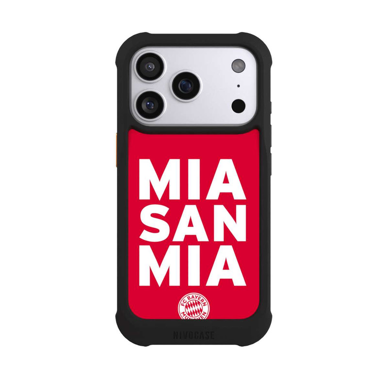iPhone 17 Pro NIVOmax Mia San Mia FCB Rot