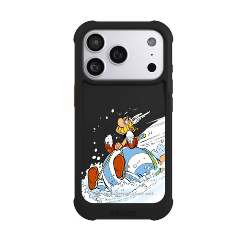 Apple iPhone 17 Pro NIVOmax Astérix &amp; Obélix Luge Transparent