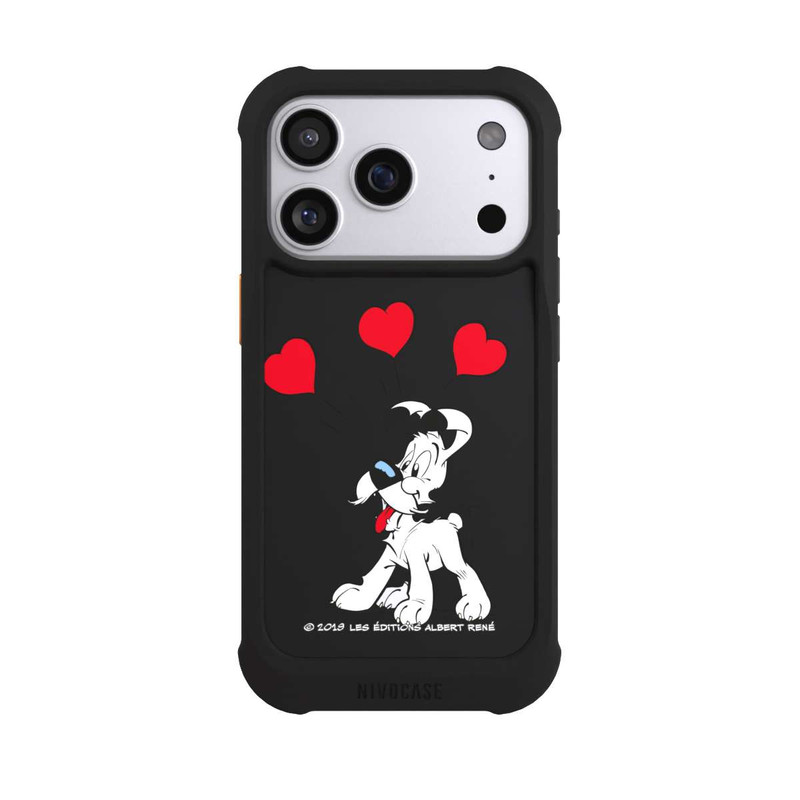 iPhone 17 Pro NIVOmax Amour Idéfix Transparent