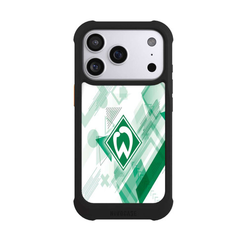 Apple iPhone 17 Pro NIVOmax Weiße Grafikelemente - Werder Bremen