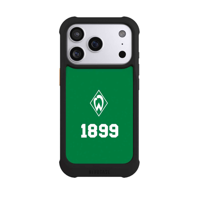 iPhone 17 Pro NIVOmax 1899 Grün-Weiß Lebenslang Grün - Werder Bremen