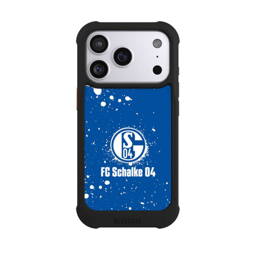 Apple iPhone 17 Pro NIVOmax Schalke 04 - Spraylogo