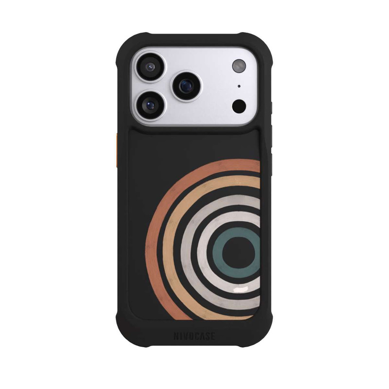 iPhone 17 Pro NIVOmax Vintage Regenbogen