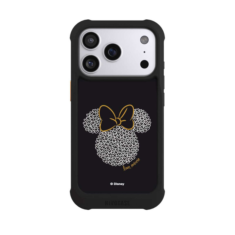 iPhone 17 Pro NIVOmax Minnie Noir et Blanc