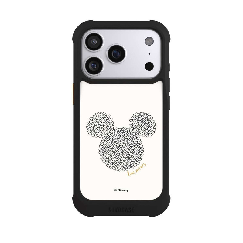 iPhone 17 Pro NIVOmax Mickey Noir et Blanc