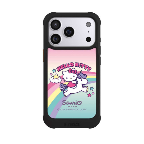 Apple iPhone 17 Pro NIVOmax Hello Kitty Regenbogen 