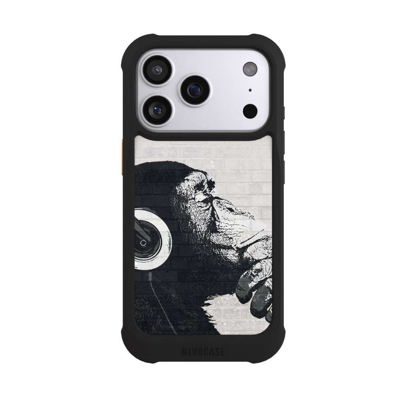 iPhone 17 Pro NIVOmax Musiker Affe