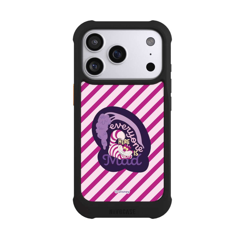 iPhone 17 Pro NIVOmax We Are All Mad Here Stripe