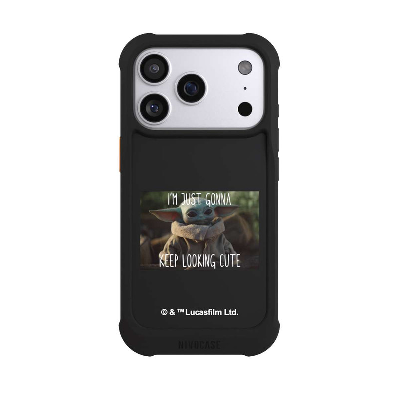 iPhone 17 Pro NIVOmax Star Wars The Child Cute Transparent