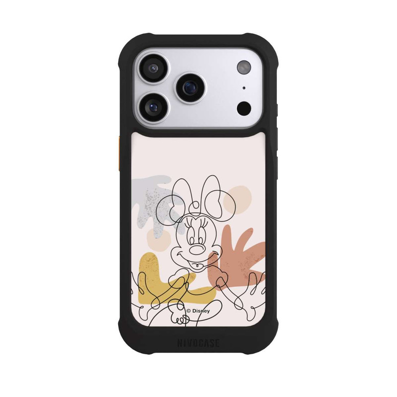 iPhone 17 Pro NIVOmax Minnie Abstract Lineart