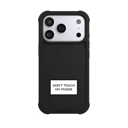 Apple iPhone 17 Pro NIVOmax Do Not Touch My Phone Transparent